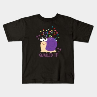 Snailed it Kids T-Shirt